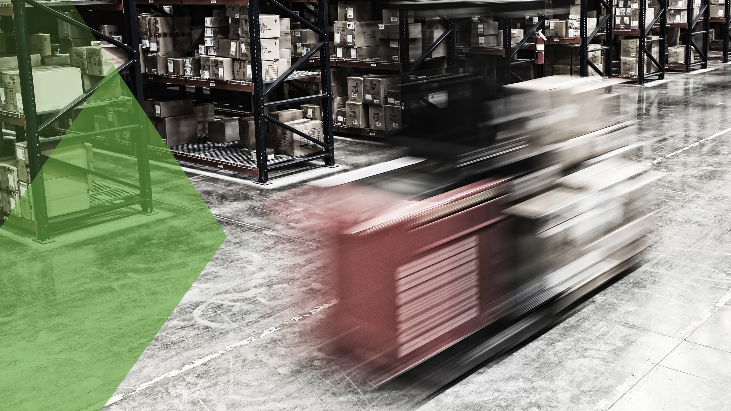 Almacén paletizado Logistics Express