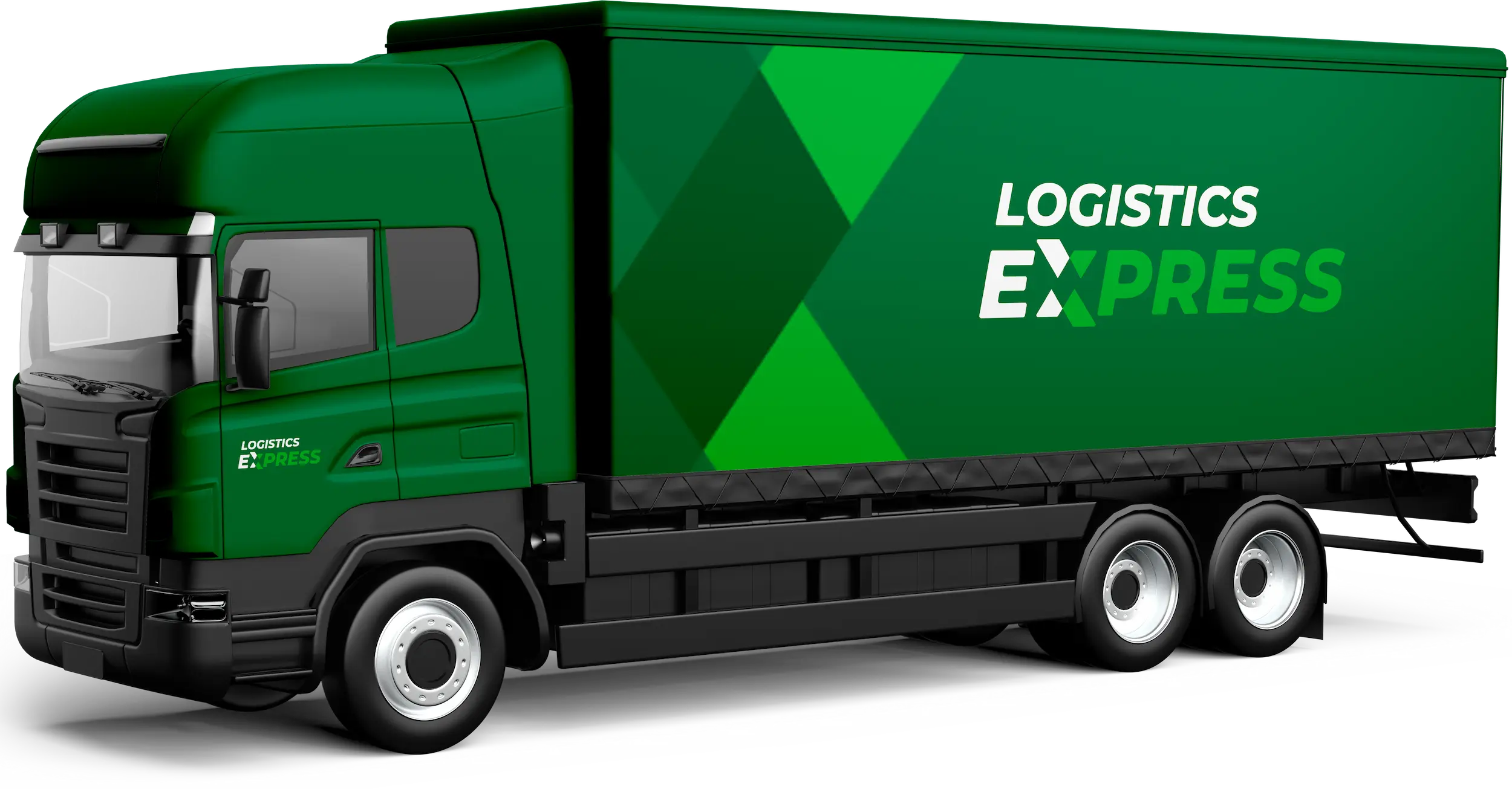 Cabeza tractora de larga distancia — flota Logistics Express