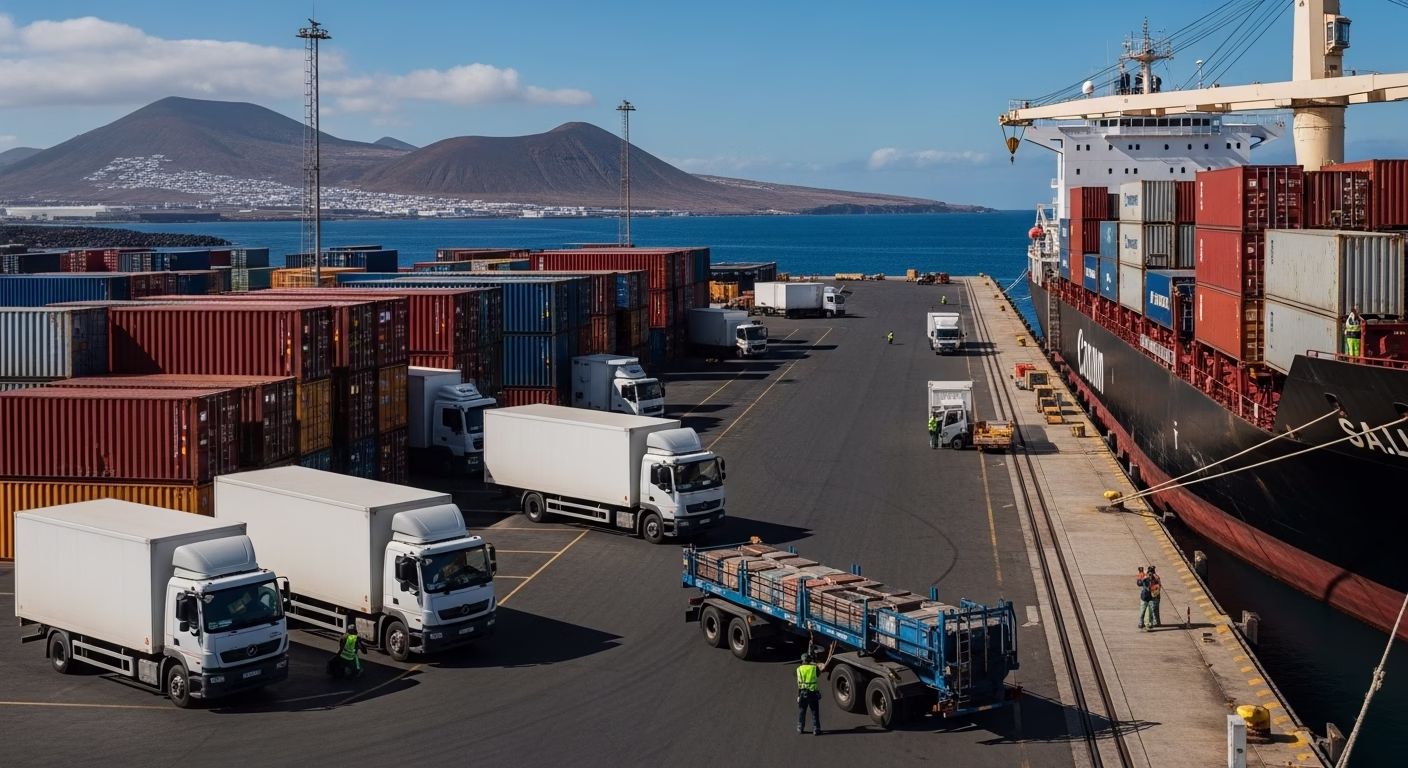 Servicios logísticos para envíos a Canarias — Logistics Express